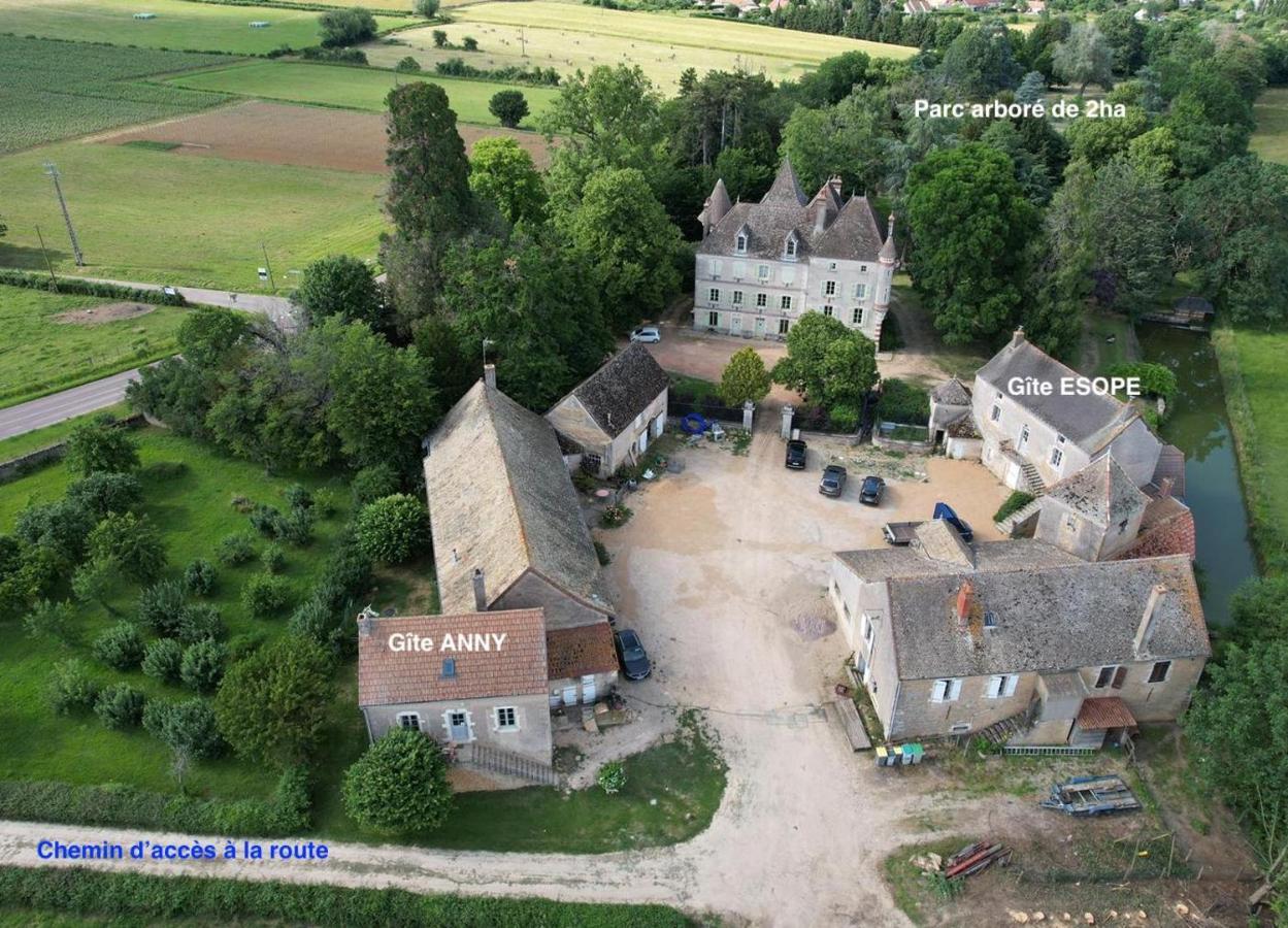 Chateau Du Mauny, Gites Et Chambres D'Hotes En Bourgogne Rosey المظهر الخارجي الصورة